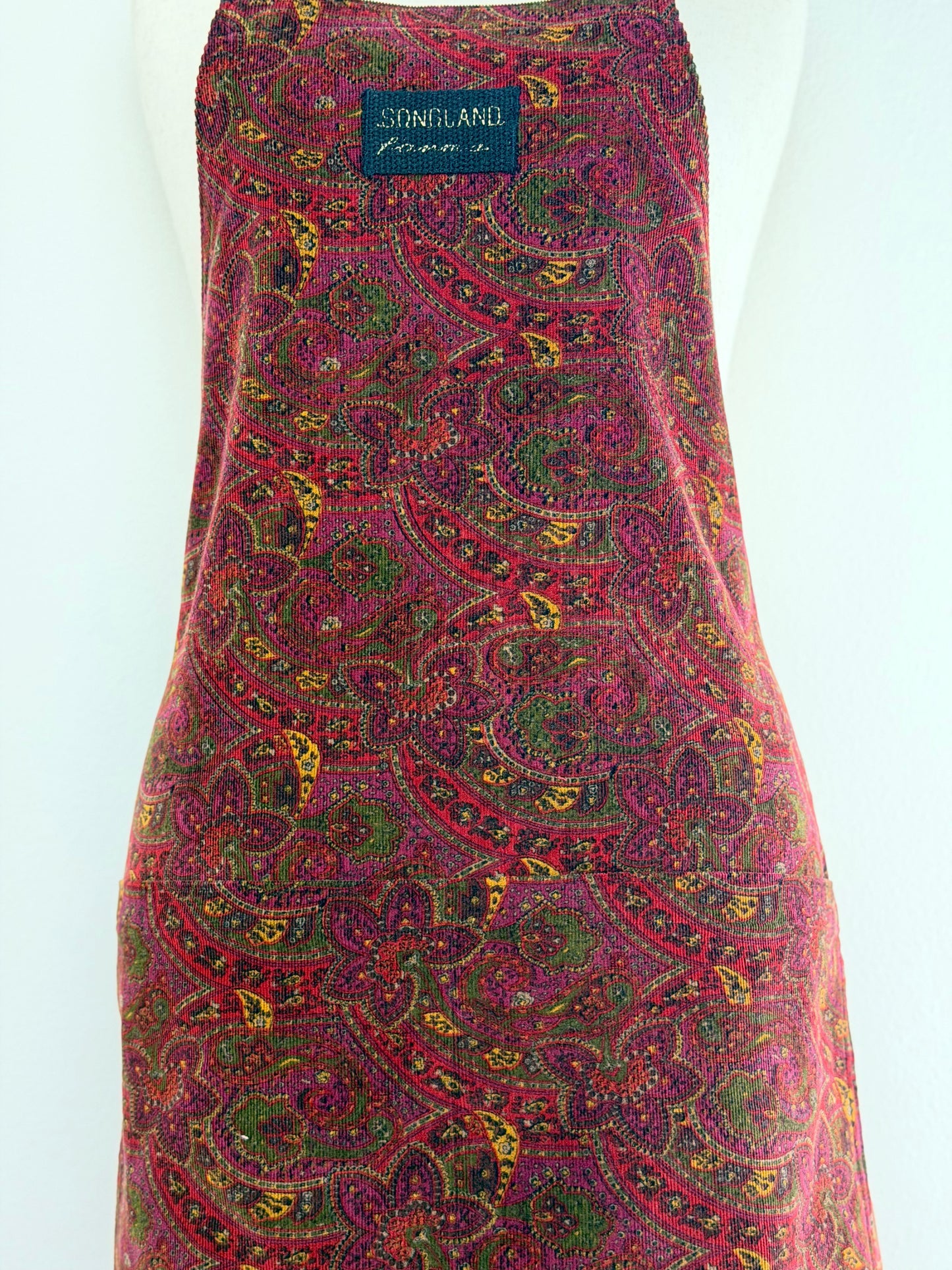 Burgundy Paisley