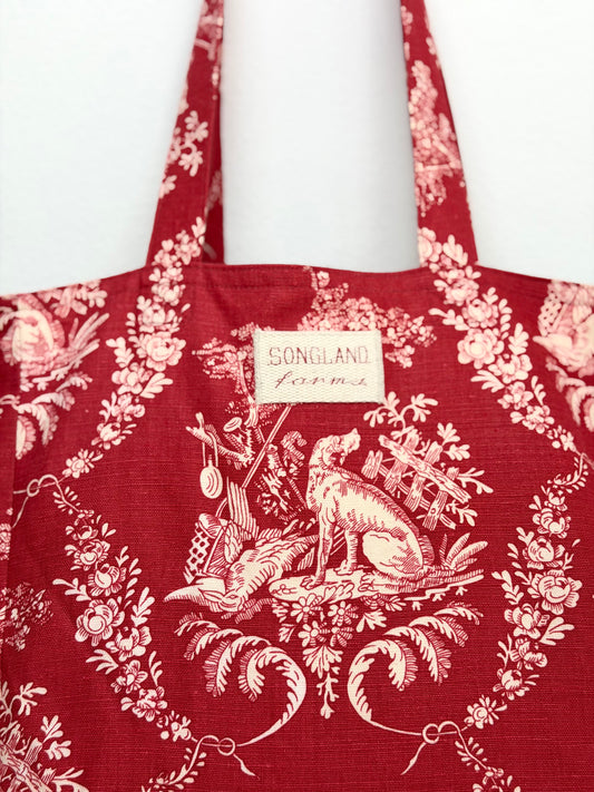 Hunting Toile (Red) (Brunschwig + Fils 1985)