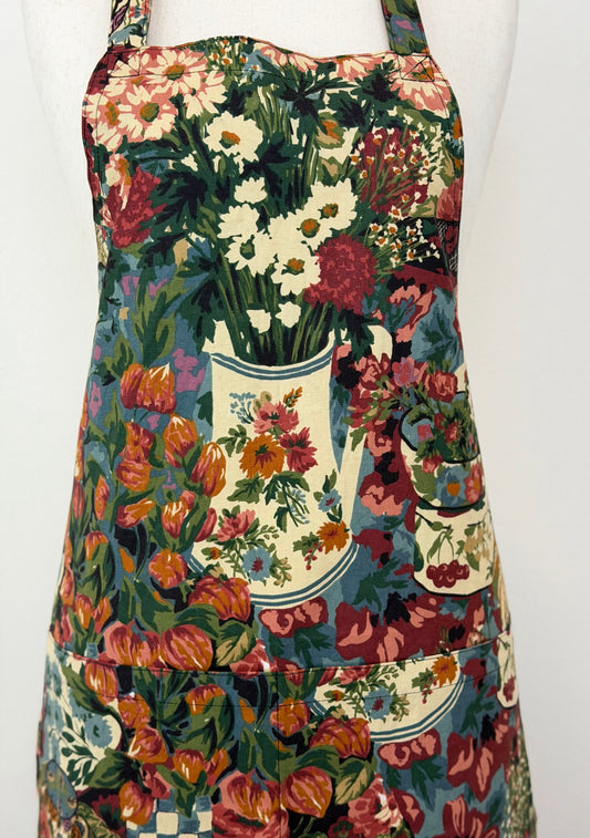 Flowers and Pottery (French Blue) (Bloomcraft)