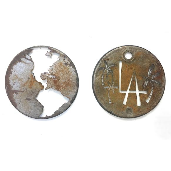 Oil Lids - Globe & LA (sold as a pair)
