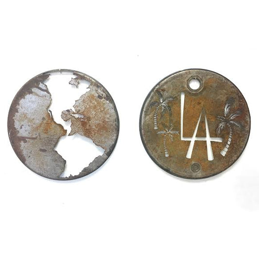 Oil Lids - Globe & LA (sold as a pair)