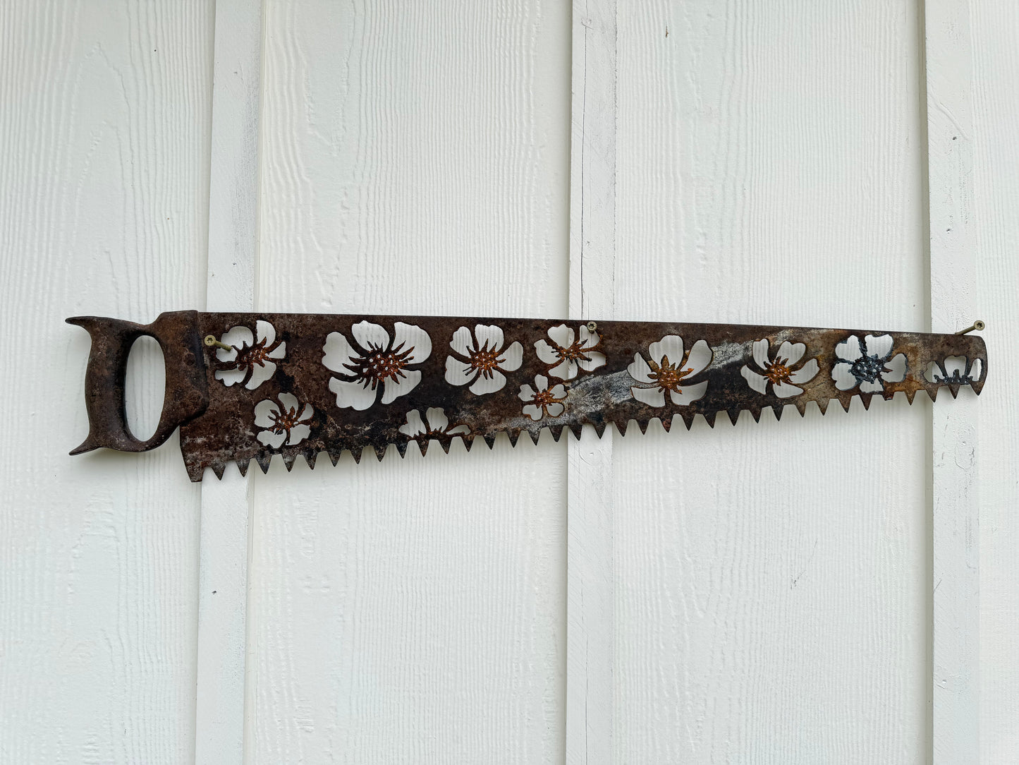 Vintage Ice Saw - Plasma cut