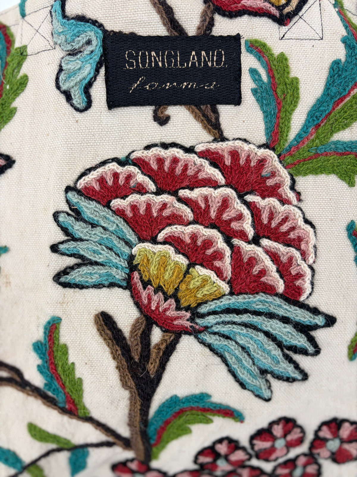 Indienne Garden #1 (1970's) (Crewel) (Schumacher)