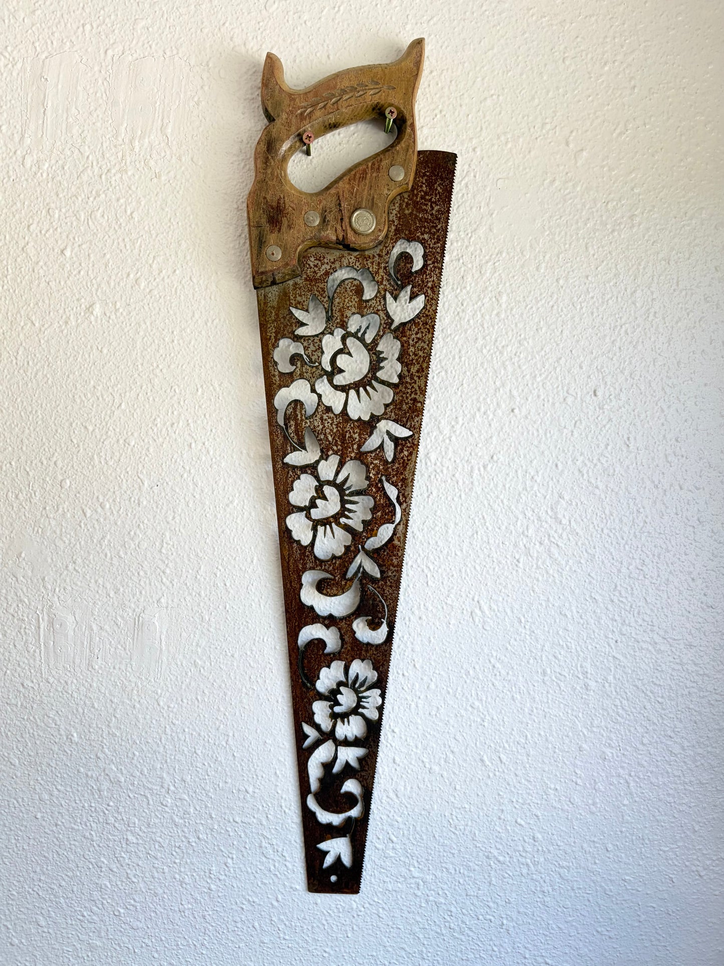 Vintage Saw - (Peonies 3)