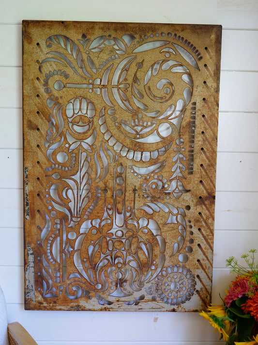 Art Nouveau Abstract Gold 24"x35.5"