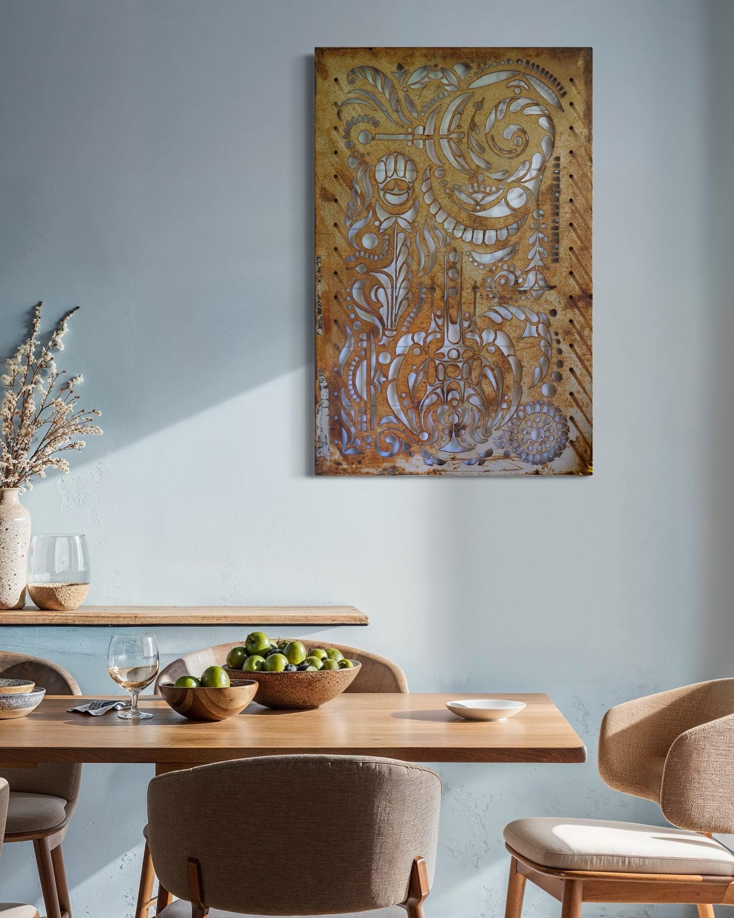 Art Nouveau Abstract Gold 24"x35.5"