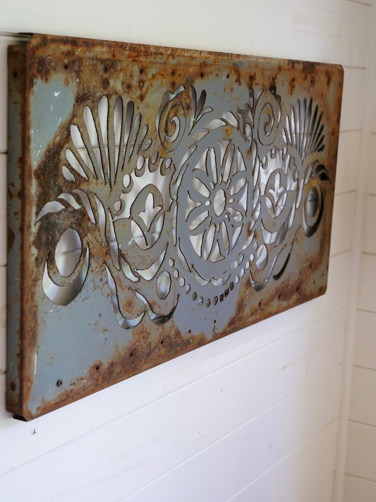 Grey Abstract #2 18.5"36"