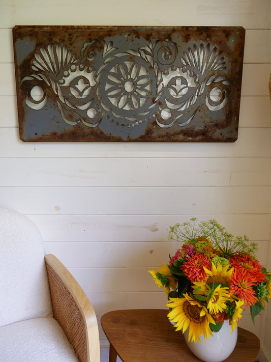 Grey Abstract #2 18.5"36"