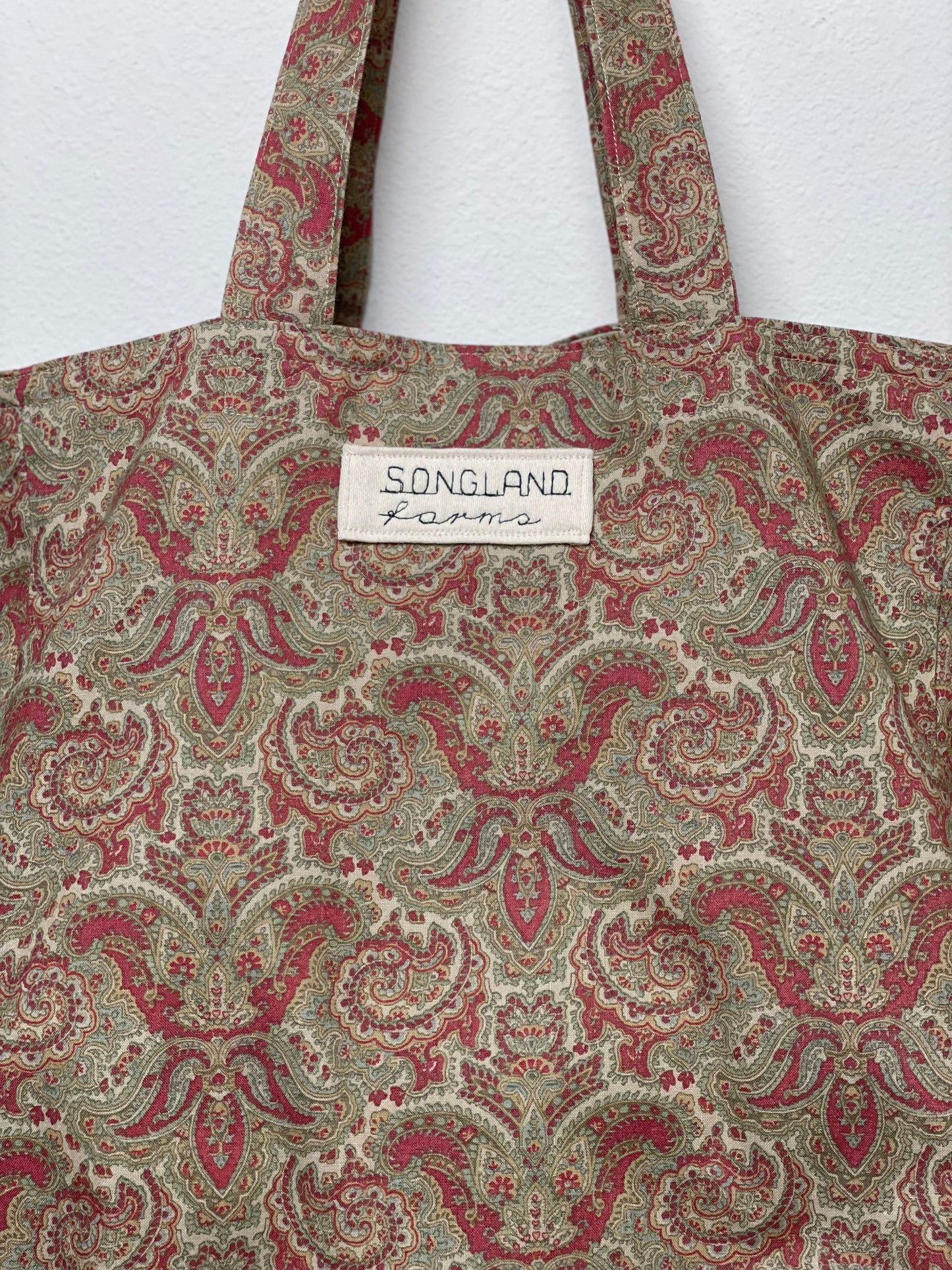 Ralph Lauren Paisley (Green and Red)