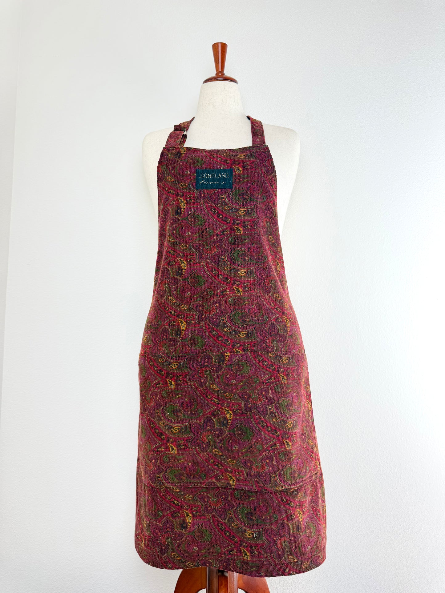 Burgundy Paisley