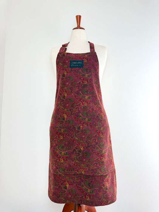 Burgundy Paisley