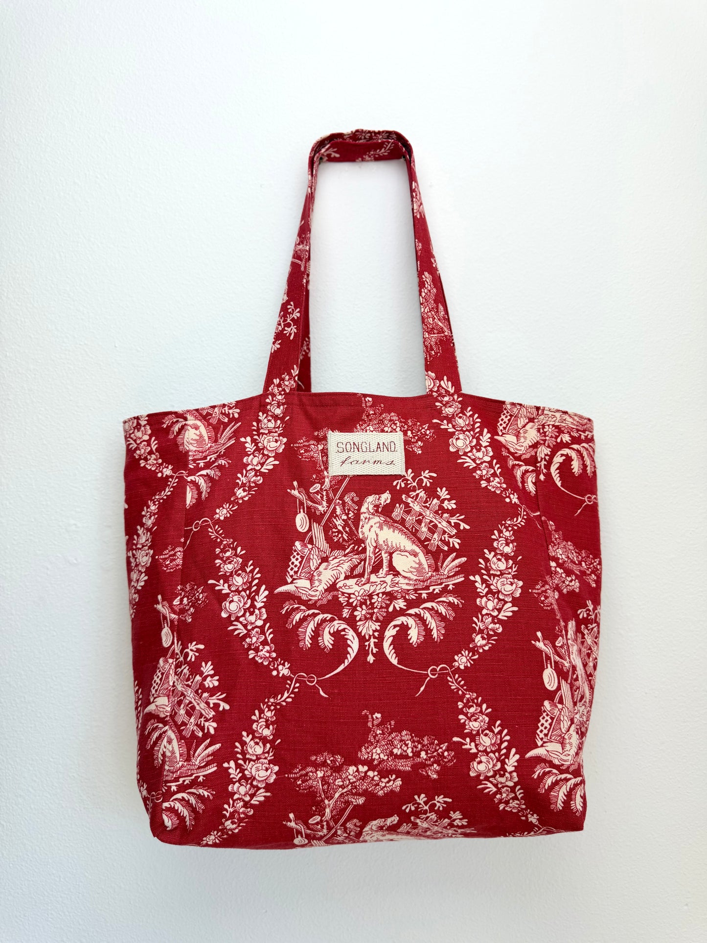 Hunting Toile (Red) (Brunschwig + Fils 1985)
