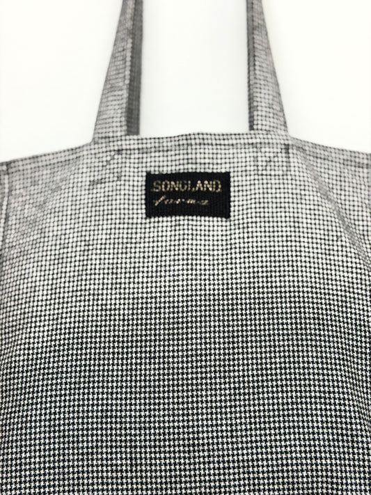 Houndstooth Black & White