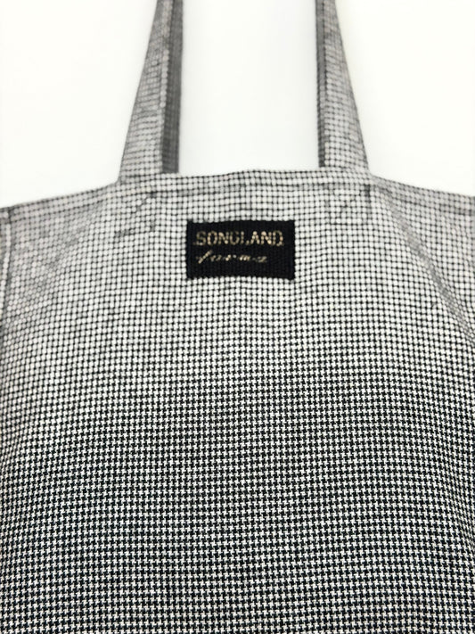 Houndstooth Black & White