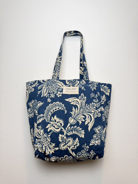 Cobalt Floral (Waverly Bonded)
